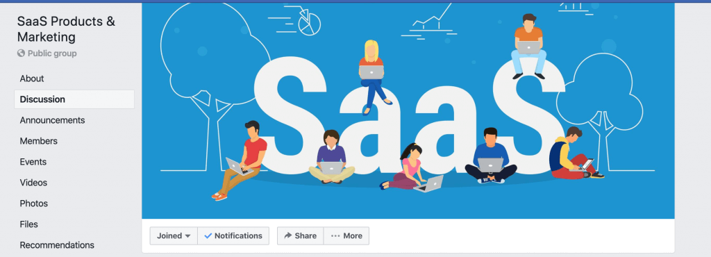 facebook groups for b2b saas