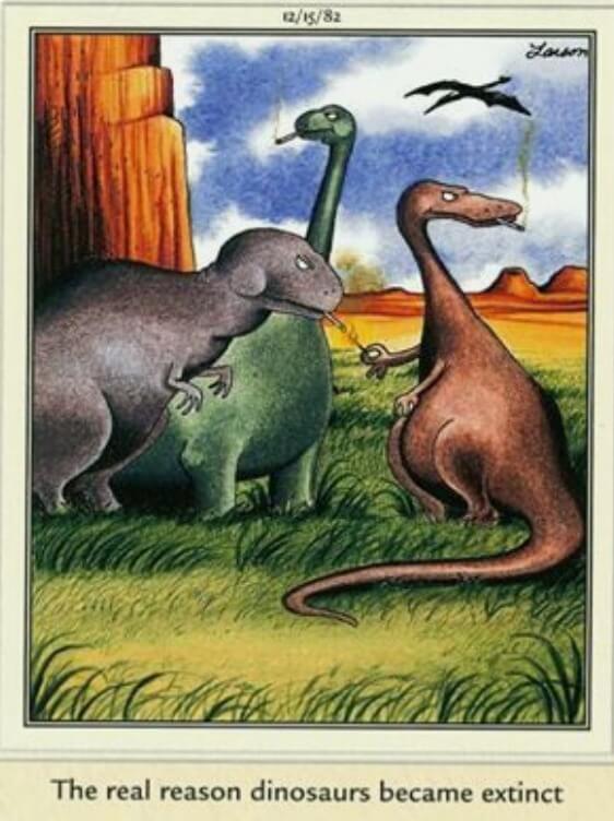 The real reason Dinosaurs became extinct 